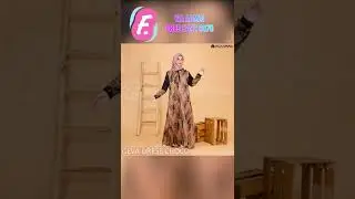 S09 Model Baju MUSAMMA Geva Dress Choco