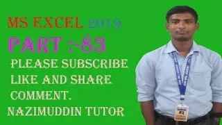 MS EXCEL 2016   PART 83  - GOAL SEEK