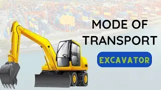 Mode Of Transport -Excavator | Kids Learning | Learning Videos For Toddlers |Teeny Beans