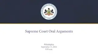 Supreme Court Oral Arguments - September 11, 2024