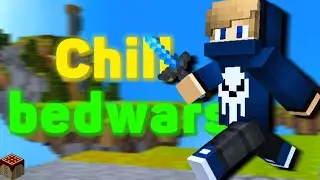 Chill solo bedwars in pojavlauncher...🔥💯