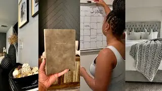 MOTIVATIONAL RESET VLOG | Deep Clean, Goal Setting, Grocery Haul, Self Care + More | ShaniceAlisha .