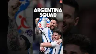 Argentina Announce Official 2024 Copa America Squad 🇦🇷