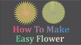 How to create a Flower in COREL DRAW