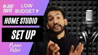 Home Studio Setup - How to Make #SoundproofRoom #VocalBooth #HomeStudio | PROMO #Shorts VIDEO