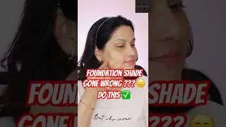 Ordered Darker Foundation Shade ? Here's the Fix! #shortsvideo #beautyhacks