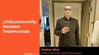 LIVEcommunity Member Testimonial: Otakar Klier