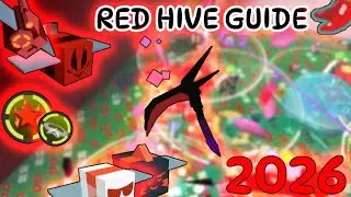 RED HIVE GUIDE *updated 2026* / HOW TO BOOST AS A RED HIVE | Bee Swarm Simulator