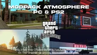 SHARE‼️modpack atmosphere PC & PS2 // GtaSA ANDROID laek pici😱