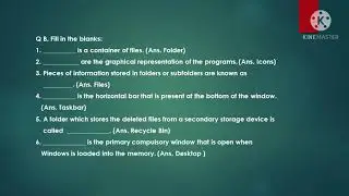 CLASS VI COMPUTER CHAPTER 2 PART 8