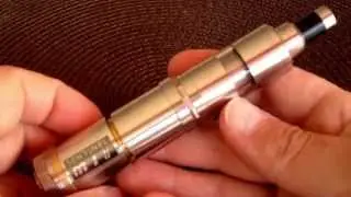 Sentinel MI6 Style Mod - Telescopic Mechanical Mod - Stainless Steel & Brass