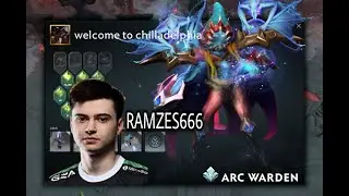 RAMZES666 - ARC WARDEN - SAFELANE | 1K GPM | DOTA2 GAMEPLAY