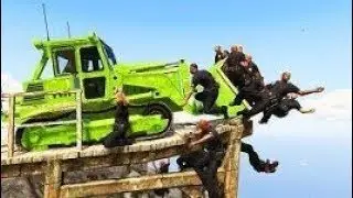 Смешные моменты ГТА 5!