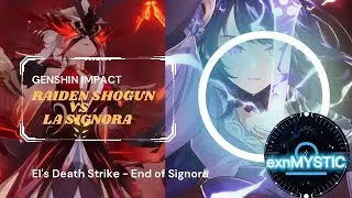 End of signora | Death strike by raiden shogun | Genshin Impact Story | Genshin Impact Manga