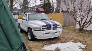 Liberating My Truck From My Backyard For the First Time Since Before Christmas