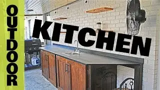 Outdoor Kitchen - DIY Woodworking