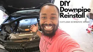 DIY Downpipe Reinstall 2020 M340I