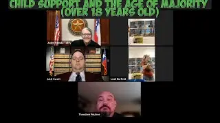 Child Support and the Age of Majority (over 18 years old)