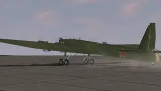 Посадка с полными и пустыми баками