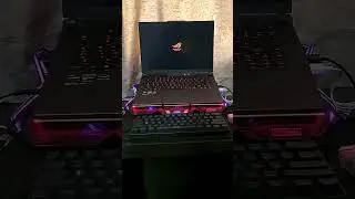 ASUS ROG Strix G16 G614JI / Boot time / RGB Light 🔥 #music #love #shortvideo #shorts #asus #laptop