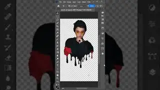 Dripping Effect in Photoshop | Splatter Effect | 