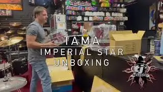 Tama Imperial Star Burnt Red Mist   Unboxing Time Lapse SD 480p
