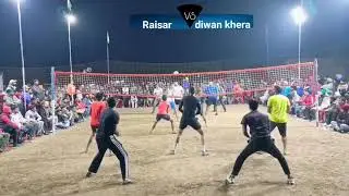 Super Match💥Raisar+Ravi+Jassa Nandgarh 🆚 DiwanKhera+Suresh+Sheru Dhaba🔥@sonipatshootingvolleyball