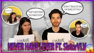 NEVER HAVE I EVER Ft. My 13 YEAR OLD SISTER (I can't believe this)