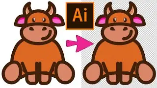 How to Remove Background in Adobe Illustrator Making it Transparent