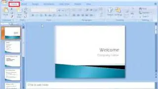 Microsoft PowerPoint 2007 Tutorial