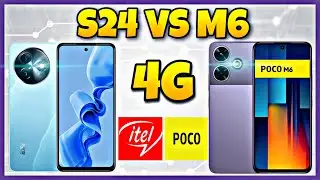 Itel S24 4G vs Poco M6 4G | Specification | Comparison | Features | Price