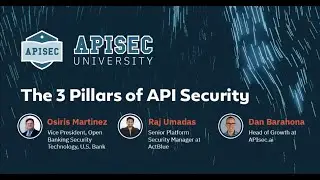 Live Session: 3 Pillars of API Security