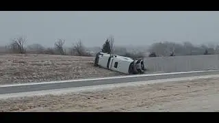 Semi Accident #shorts #vlog #subscribe #truckers #comment #news