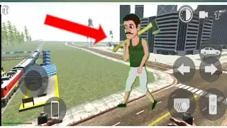 Man cute the forest in Indian bike driving 3D game // funny video#viral #gaming
