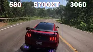 RX 580 vs RX 5700XT vs RTX 3060