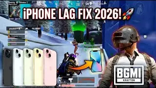 iPhone Lag Fix 2026! 🚀 Make Your iPhone a Gaming BEAST for BGMI/PUBG