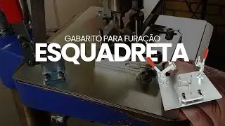 Gabarito Para Furação de Esquadreta