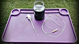 Откачиваем масло из двигателя или коробки при переливе через щуп.