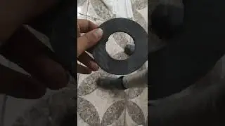 We use washers so that the pipes do not leak