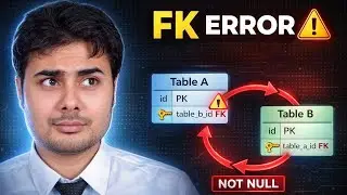 (SQL) Foreign Key in CREATE Table | Order Matters, Circular Dependency & NOT NULL Trap 