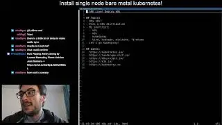 SRE Live! Install single node bare metal kubernetes!