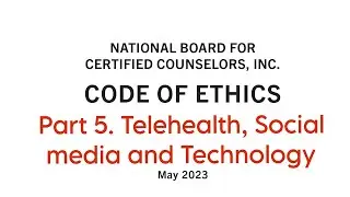 LPCC code of ethics part 5