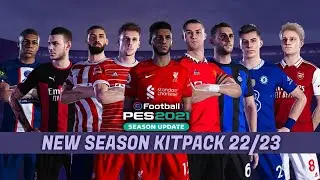 [PC] eFootball 2022 Patch v0.6 & [PS4] PES 2021 Option File Update Season 2022-2023