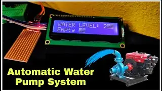 Automatic Water Pump System Using Arduino || Automations Using Arduino || Rain sensor