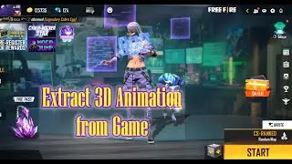 How to extract 3D animation from  game | AssetStudioGUI