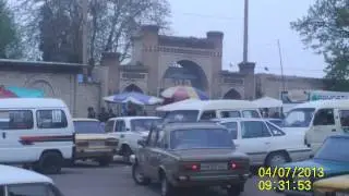 Алмалык  Вход на центральный рынок