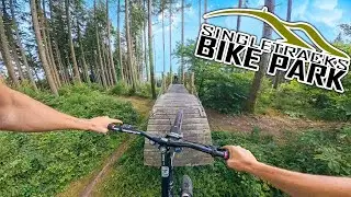 I discovered the Single Track Bikepark and it's crazy! 🌱