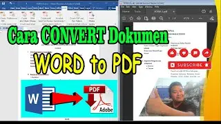 Cara Convert Ms. Word ke PDF Tanpa Ribet Tanpa Aplikasi Tambahan