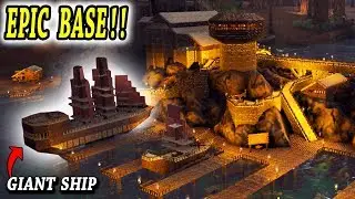 ARK PATREON BASE TOUR ON THE CENTER MAP!! Part 1 Ark Survival Evolved The Center