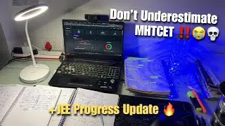 🔥My First MHTCET MOCK Test Score (10 Days Until MHTCET 💀)
